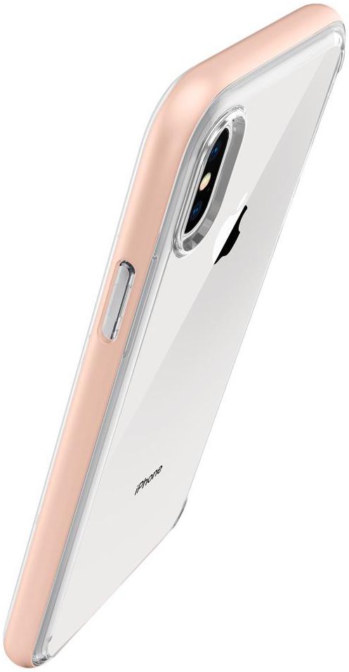 Spigen Neo Hybrid Crystal Hoesje Apple iPhone X Rose Goud afbeelding 3