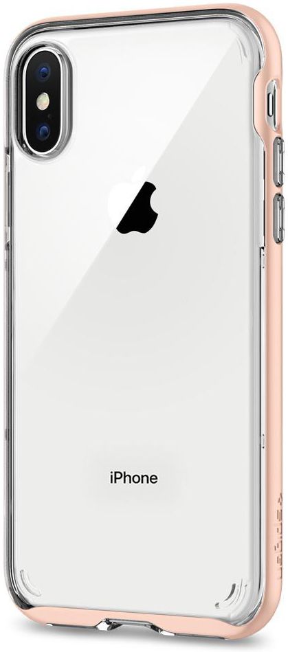Spigen Neo Hybrid Crystal Hoesje Apple iPhone X Rose Goud afbeelding 5