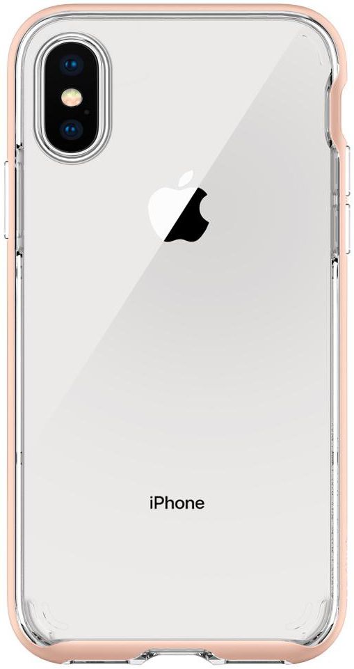 Spigen Neo Hybrid Crystal Hoesje Apple iPhone X Rose Goud afbeelding 6
