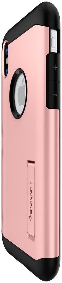 Spigen Slim Armor Apple iPhone X Roze Goud afbeelding 5