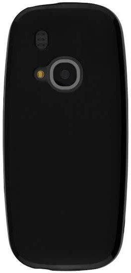 Nokia 3310 2017 TPU Hoesje Zwart afbeelding 1