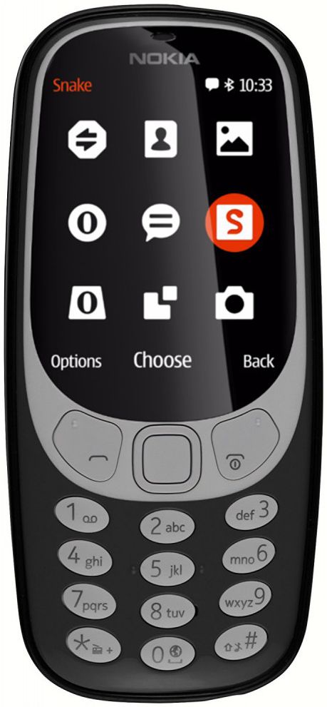 Nokia 3310 2017 TPU Hoesje Zwart afbeelding 3