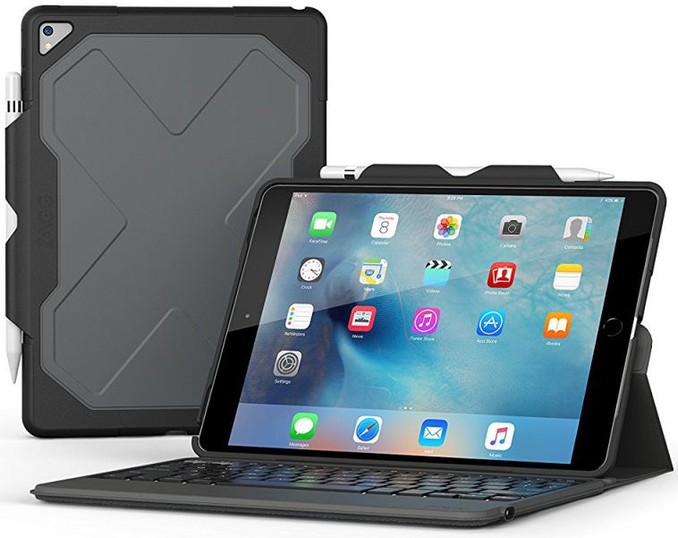 Zagg Rugged Keyboard Case iPad Air (2019) / iPad Pro 10.5 2017 afbeelding 1