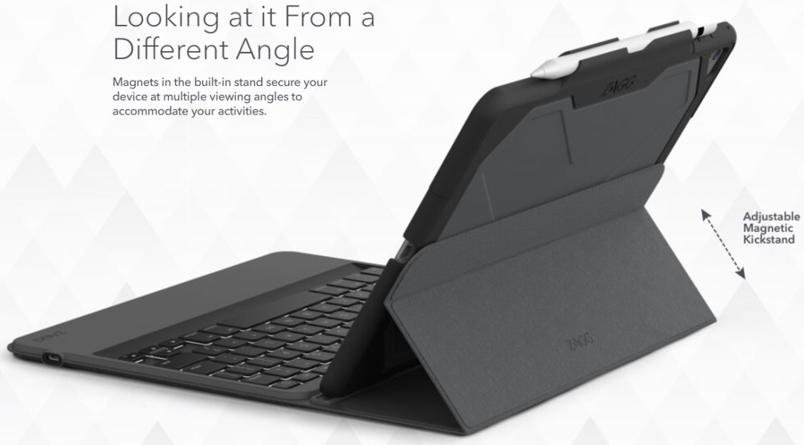 Zagg Rugged Keyboard Case iPad Air (2019) / iPad Pro 10.5 2017 afbeelding 9