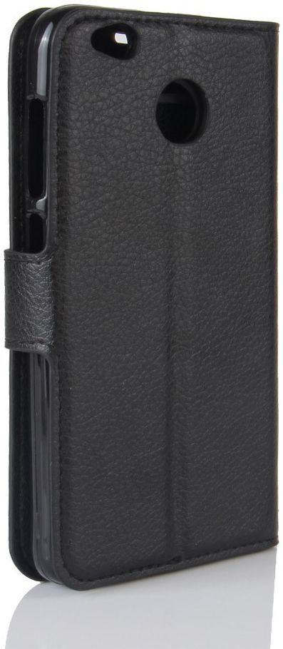 Xiaomi Redmi 4X Portemonnee Hoesje Litchi Zwart afbeelding 5