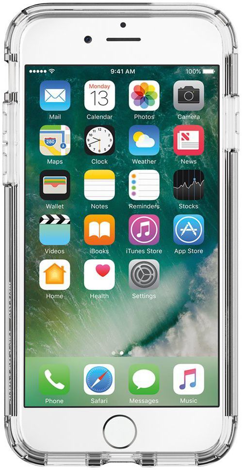 Spigen Hybrid Armor Hoesje Apple iPhone 7 Satin Silver afbeelding 4