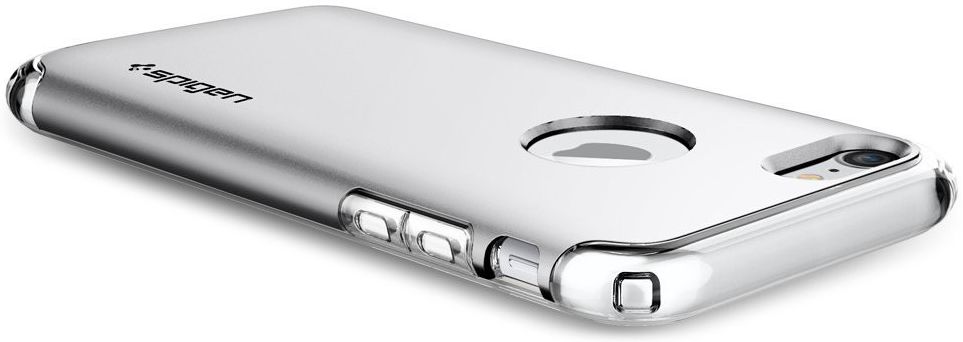 Spigen Hybrid Armor Hoesje Apple iPhone 7 Satin Silver afbeelding 7
