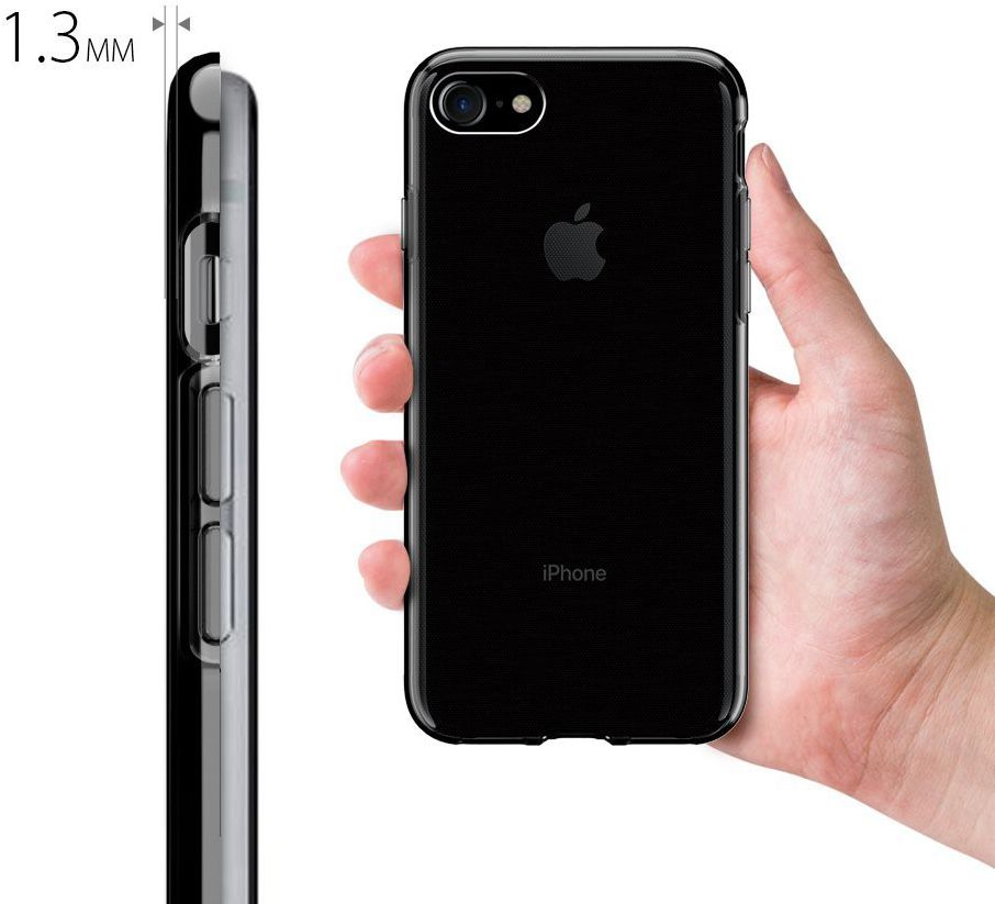 Spigen Liquid Crystal Apple iPhone 7 / 8 Hoesje Space Crystal afbeelding 4