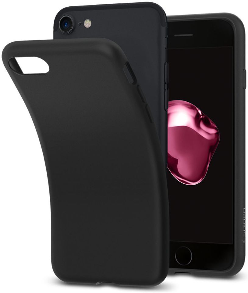 Spigen Liquid Crystal Apple iPhone 7 / 8 Hoesje Black afbeelding 13