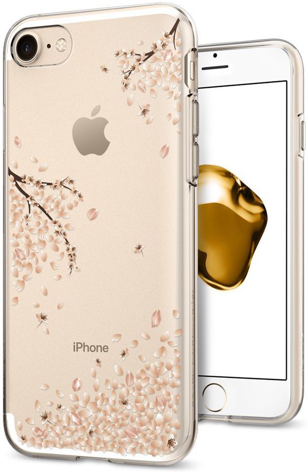 Spigen Liquid Crystal Case Apple iPhone 7 / 8 Shine Blossom afbeelding 1