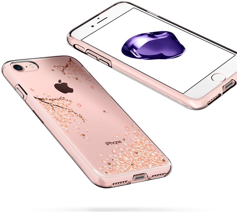 Spigen Liquid Crystal Case Apple iPhone 7 / 8 Shine Blossom afbeelding 5