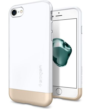 Spigen Style Armor Case Apple iPhone 7 / 8 White Hoesjes