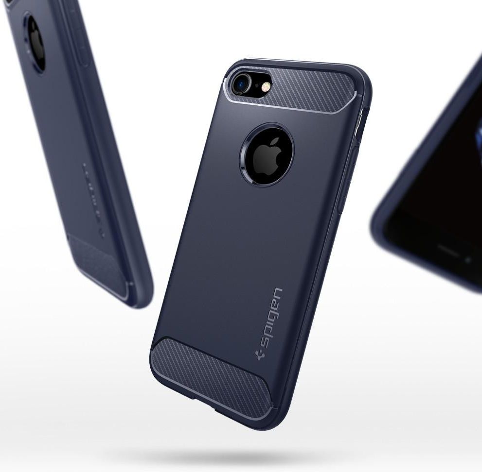 Spigen Rugged Armor Case Apple iPhone 7 Midnight Blue afbeelding 11
