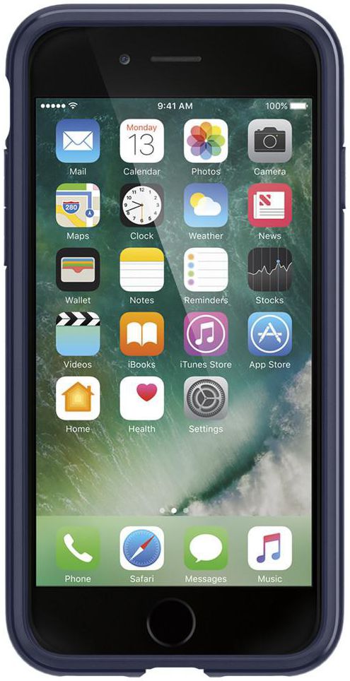 Spigen Rugged Armor Case Apple iPhone 7 Midnight Blue afbeelding 6
