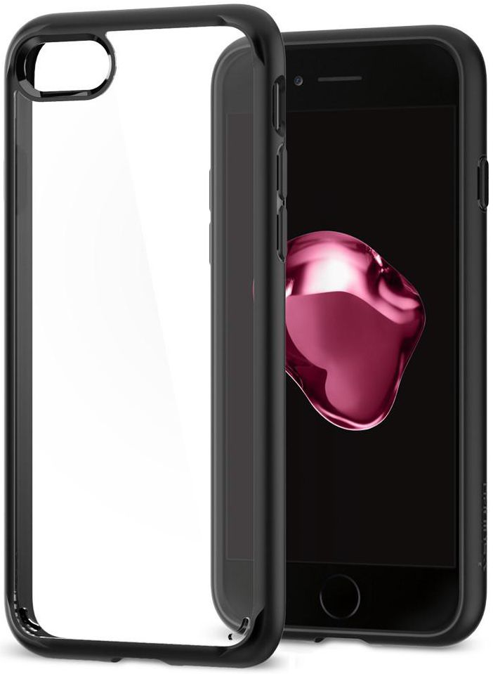 Koel verlangen materiaal Spigen Ultra Hybrid 2 Case Apple iPhone 7 / 8 Zwart | GSMpunt.nl
