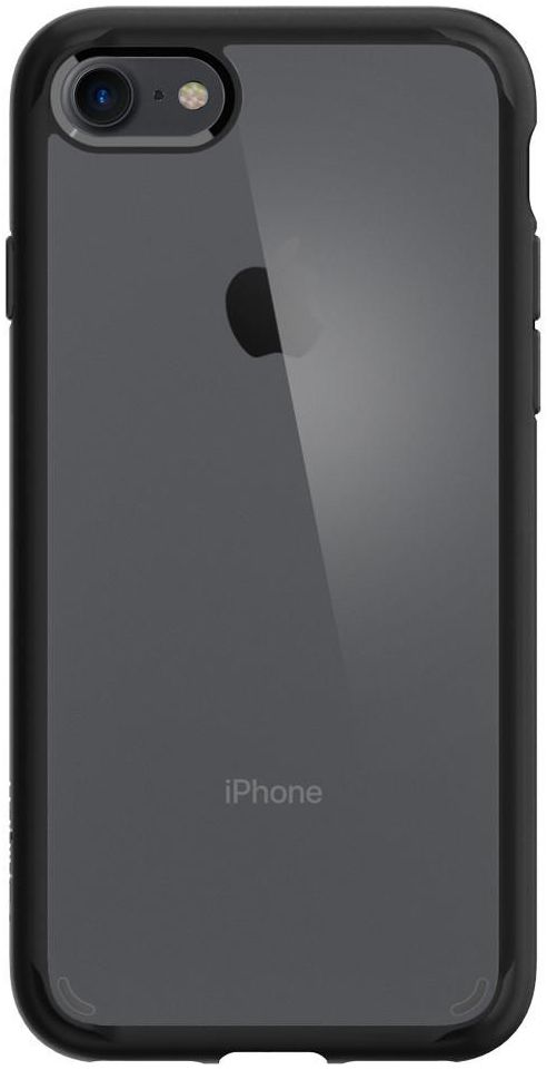 Spigen Ultra Hybrid 2 Case Apple iPhone 7 / 8 Zwart afbeelding 3