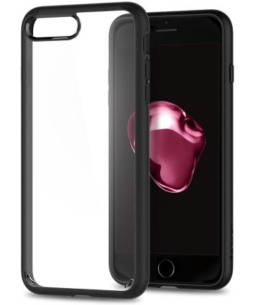 Spigen Ultra Hybrid 2 Apple iPhone 7 Plus / 8 Plus Hoesje Zwart Hoesjes