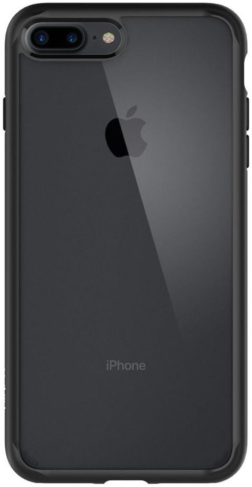 Spigen Ultra Hybrid 2 Apple iPhone 7 Plus / 8 Plus Hoesje Zwart afbeelding 3
