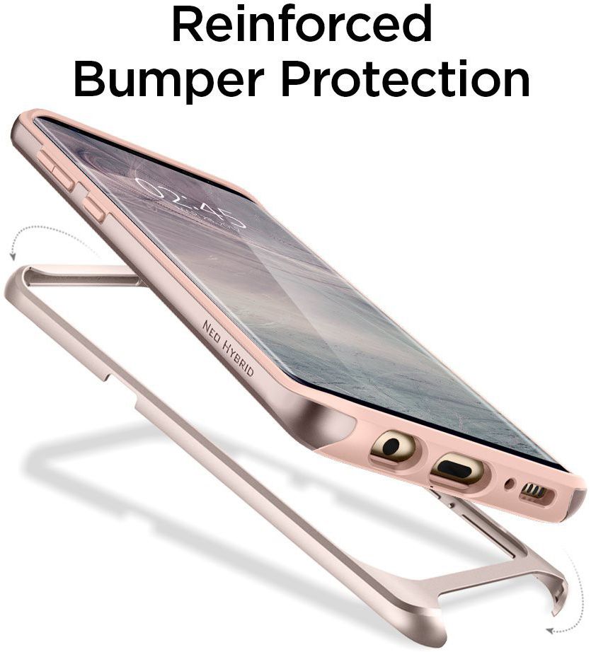 Spigen Neo Hybrid Samsung Galaxy S8 Hoesje Roze afbeelding 6