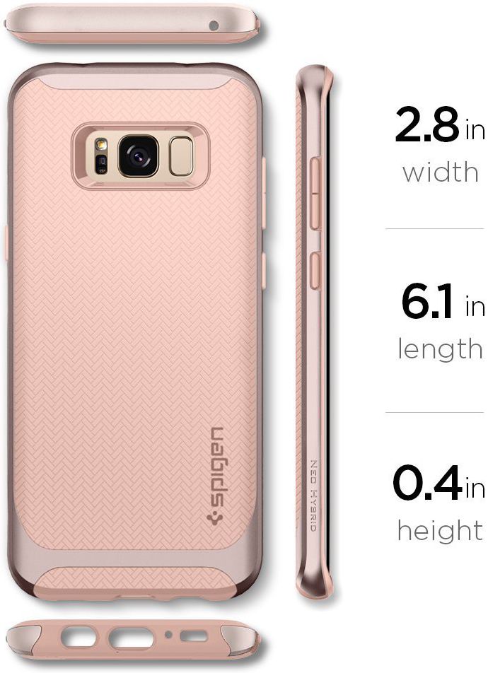 Spigen Neo Hybrid Samsung Galaxy S8 Hoesje Roze afbeelding 9