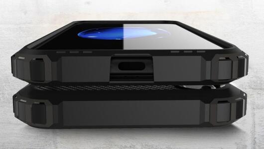 Apple IPhone X/XS Hoesje Shock Proof Hybride Backcover Zwart afbeelding 9