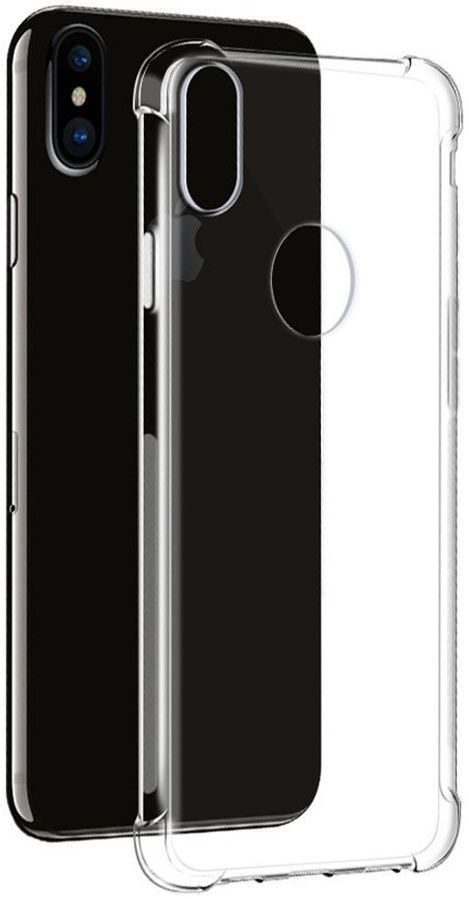 Apple iPhone X Robuust Transparant Hoesje afbeelding 2