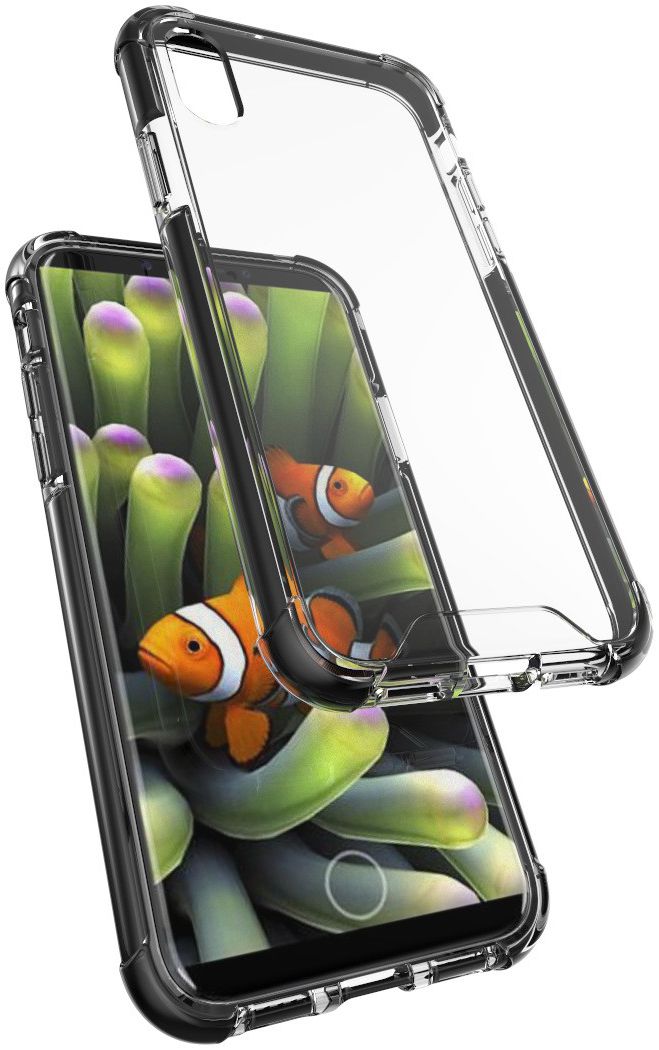 Apple iPhone X TPU Bumper Hoesje Zwart afbeelding 5