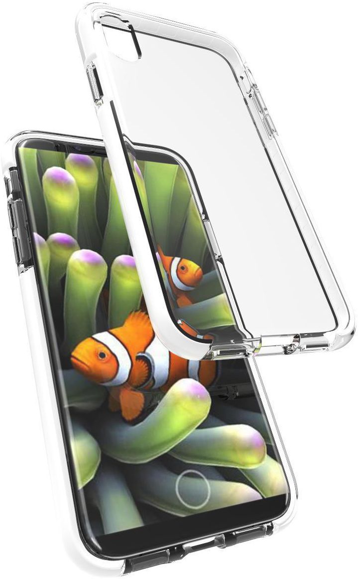 Apple iPhone X TPU Bumper Hoesje Wit afbeelding 2