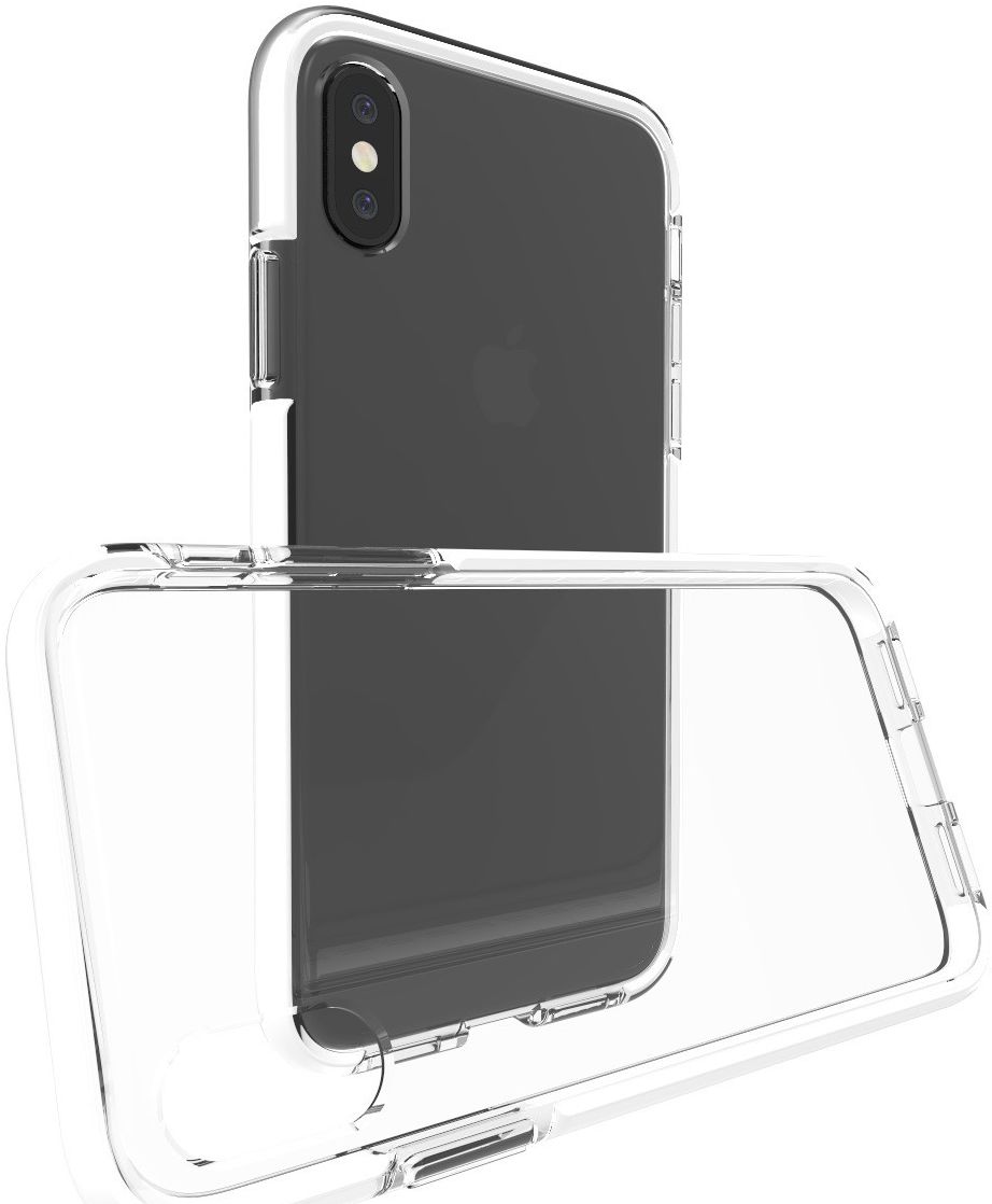 Apple iPhone X TPU Bumper Hoesje Wit afbeelding 3