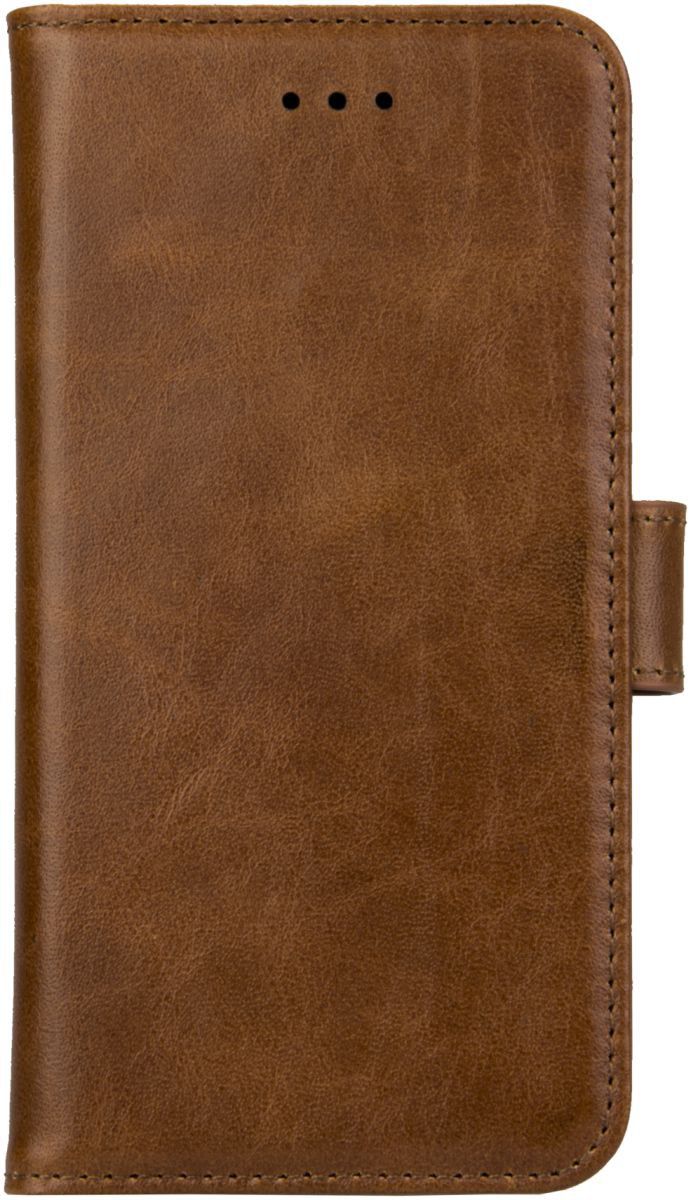 Rosso Deluxe Samsung Galaxy Note 8 Hoesje Echt Leer Book Case Bruin afbeelding 5