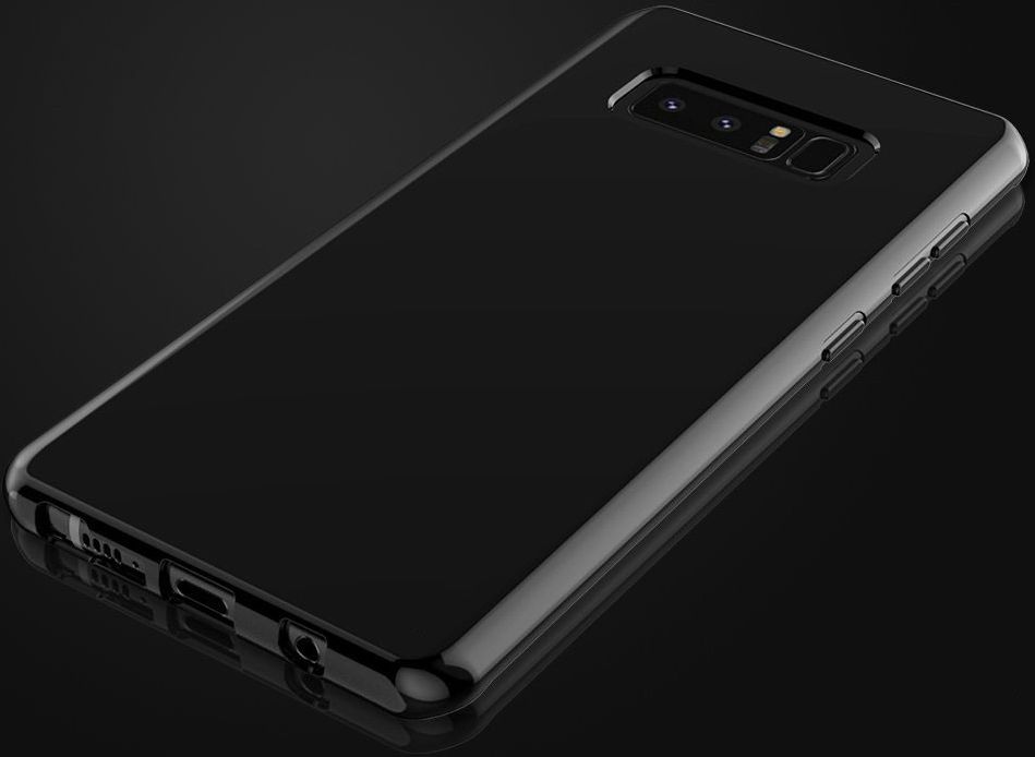 Samsung Galaxy Note 8 TPU Hoesje Zwart afbeelding 7