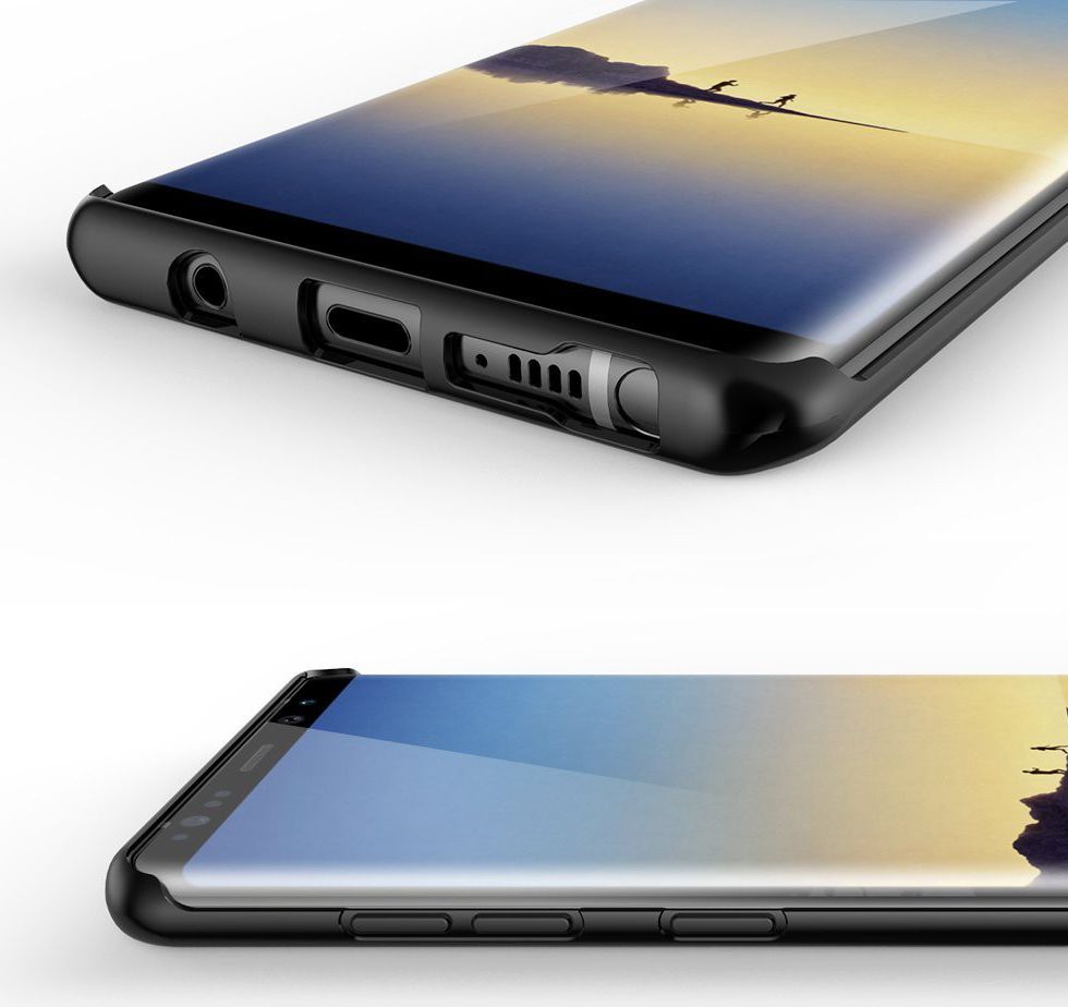 Samsung Galaxy Note 8 TPU Hoesje Zwart afbeelding 6