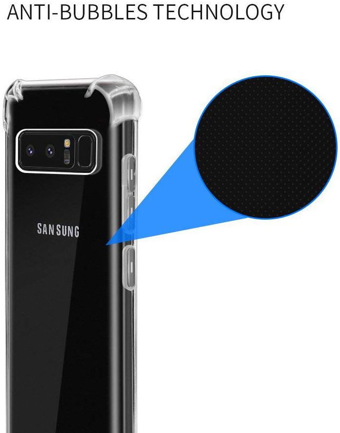 Samsung Galaxy Note 8 Robuust Transparant Hoesje afbeelding 6
