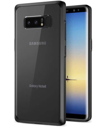 Samsung Galaxy Note 8 TPU Bumper Hoesje Zwart Hoesjes