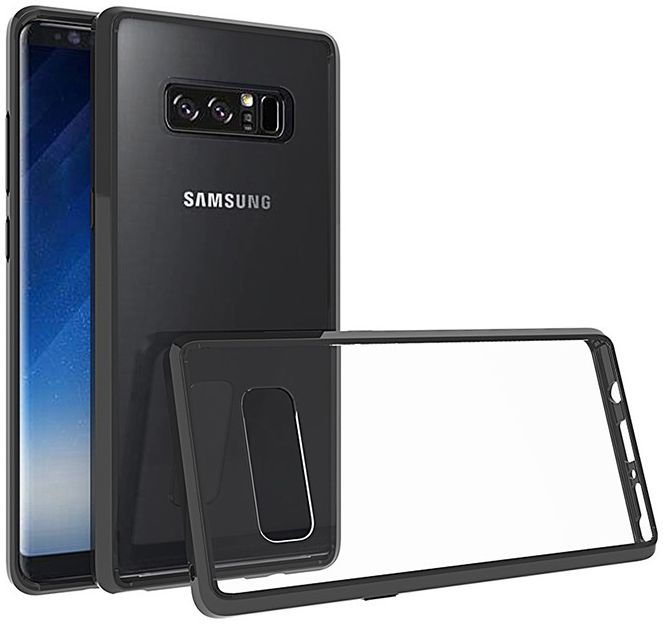 Samsung Galaxy Note 8 TPU Bumper Hoesje Zwart afbeelding 3