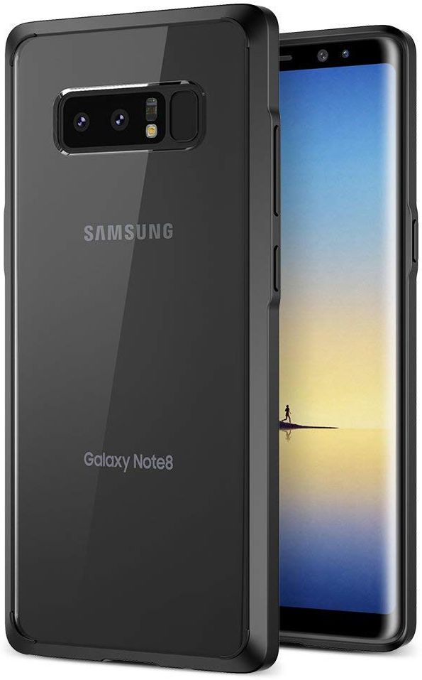 Samsung Galaxy Note 8 TPU Bumper Hoesje Zwart afbeelding 1