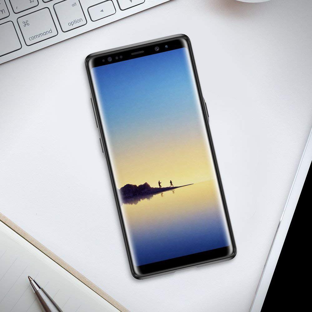 Samsung Galaxy Note 8 TPU Bumper Hoesje Zwart afbeelding 7