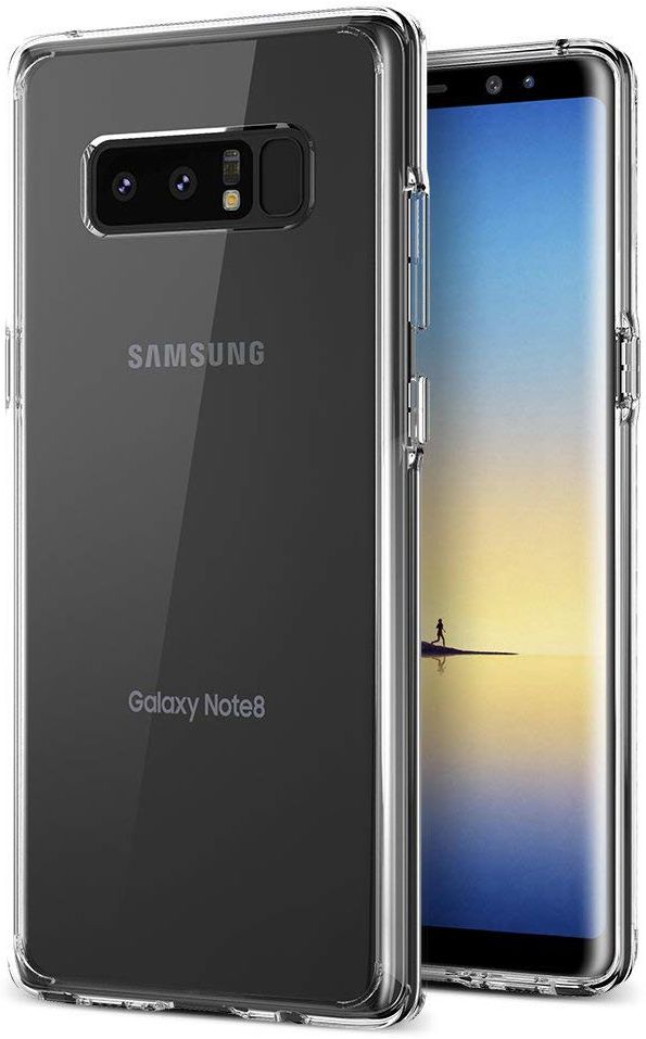 Samsung Galaxy Note 8 TPU Bumper Hoesje Transparant afbeelding 1