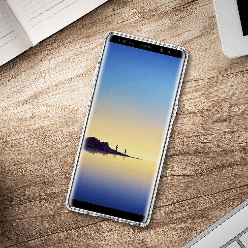Samsung Galaxy Note 8 TPU Bumper Hoesje Transparant afbeelding 6