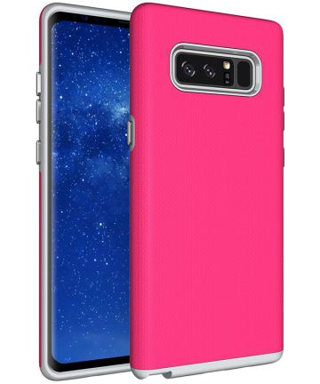 Samsung Galaxy Note 8 Hybride Backcover Hoesje Roze Hoesjes