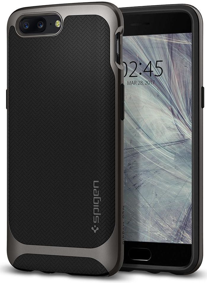 Spigen Neo Hybrid Hoesje OnePlus 5 Grijs afbeelding 1