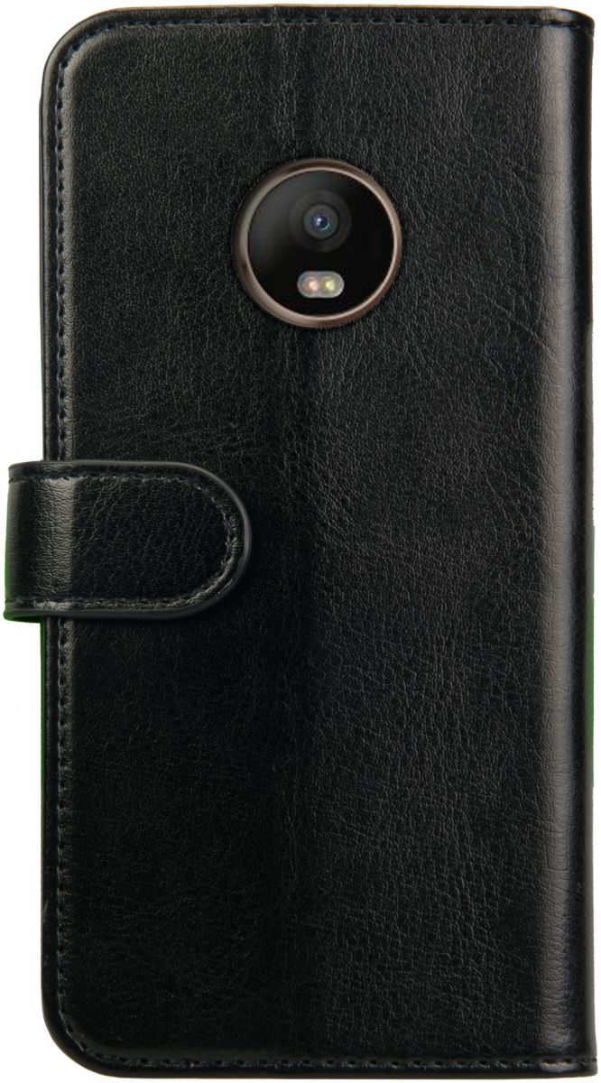 Rosso Element Motorola Moto G5s Hoesje Book Cover Zwart afbeelding 4