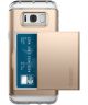 Spigen Crystal Wallet Hoesje Samsung Galaxy S8 Goud