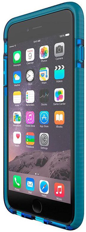 Tech21 Evo Mesh Apple iPhone 6s Plus Hoesje Blauw afbeelding 4