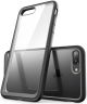 Transparant Apple iPhone 7 Plus / 8 Plus Hoesje met Bumper Zwart