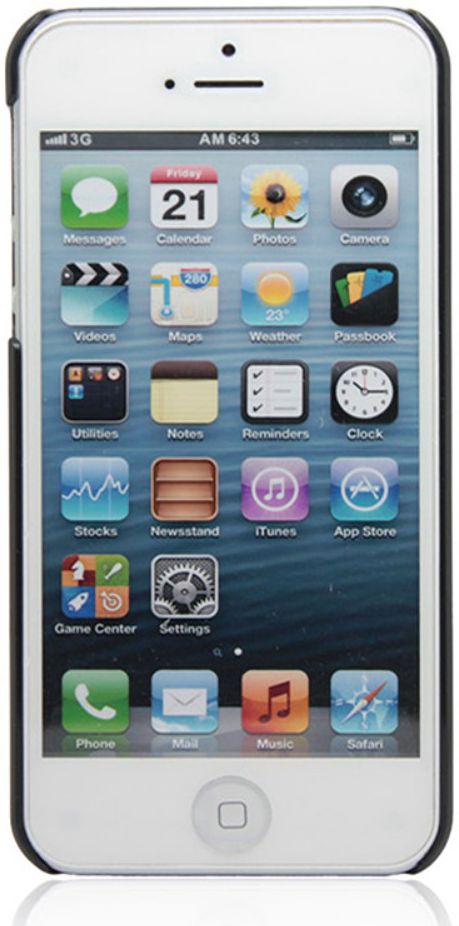 Apple iPhone 5 / 5S / SE Back Cover met Uil Opdruk afbeelding 3