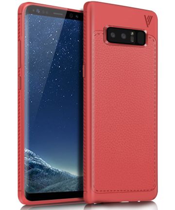 Samsung Galaxy Note 8 Back Cover Rood Hoesjes