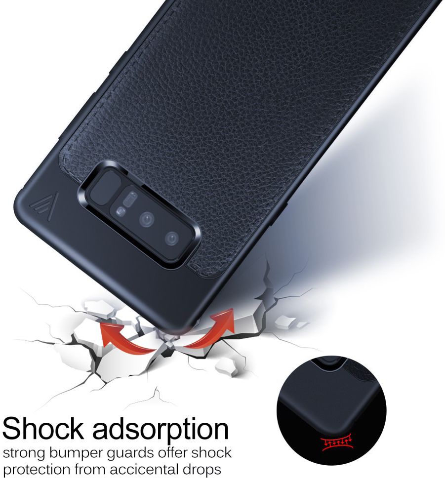 Samsung Galaxy Note 8 Back Cover Blauw afbeelding 2
