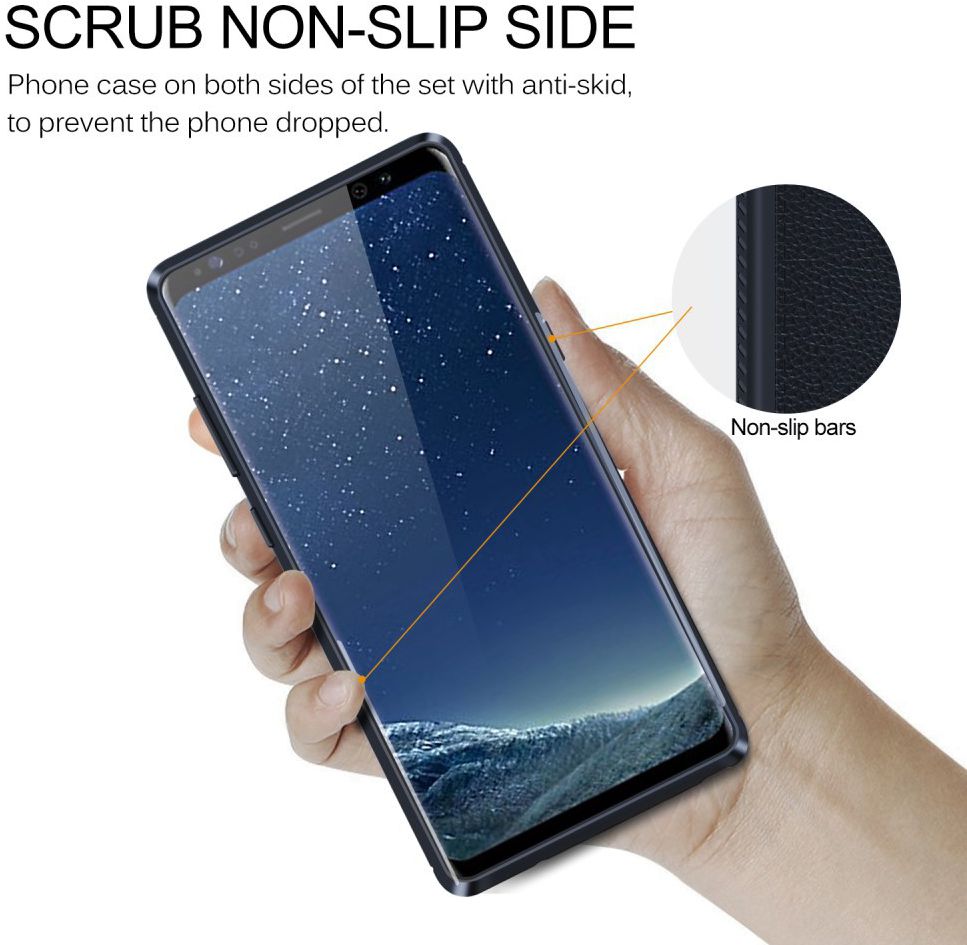 Samsung Galaxy Note 8 Back Cover Blauw afbeelding 6