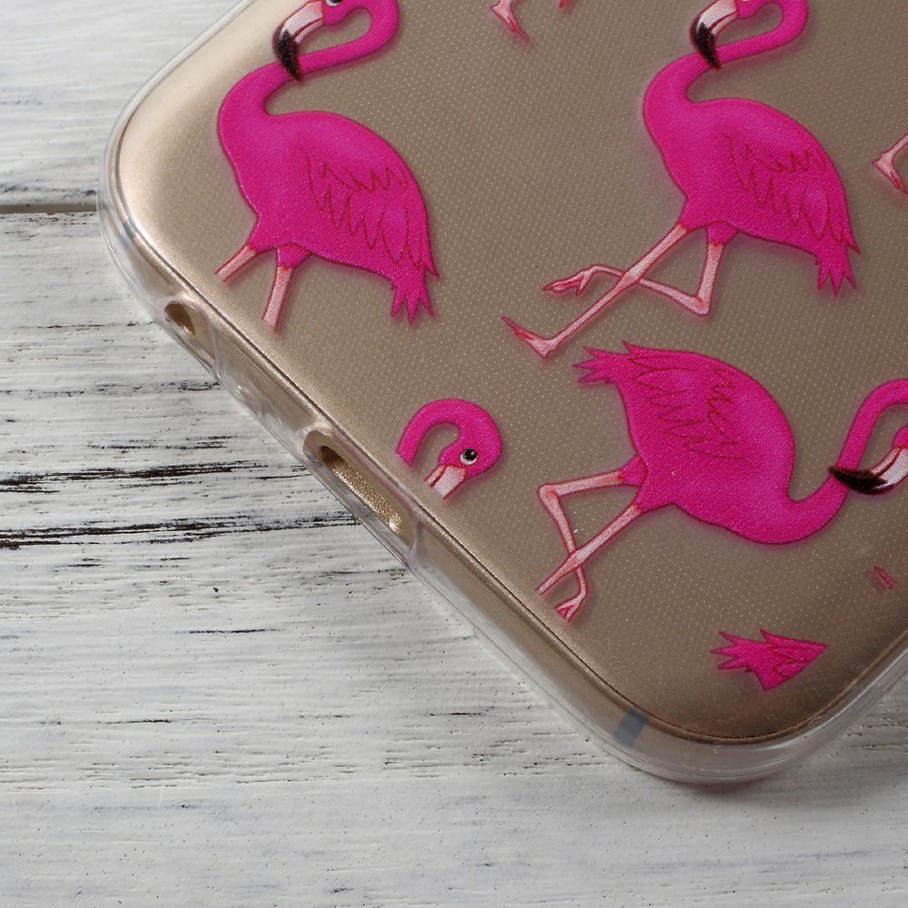 Samsung Galaxy A5 (2017) TPU Hoesje Flamingos afbeelding 4
